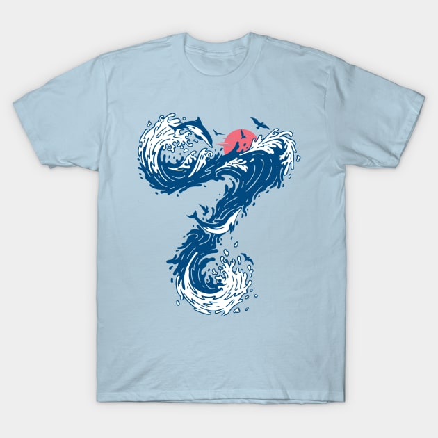 Seven Seas T-Shirt by StevenToang